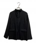 RIM.ARKリムアーク）の古着「カーブドライントップス」｜ブラック