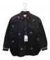 AMERI（アメリ）の古着「SMALL FLOWER OVER SHIRT」｜ブラック