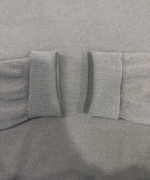 MACKINTOSH LONDON（マッキントッシュ ロンドン）MACKINTOSH LONDON (マッキントッシュ ロンドン) リアプレーンニットクルーネックプルオーバー ブラウン サイズ:38の古着・服飾アイテム