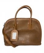 FURLAフルラ）の古着「パンチング2WAYバッグ」｜ブラウン