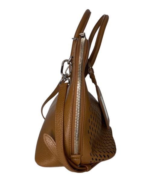 FURLA（フルラ）FURLA (フルラ) パンチング2WAYバッグ ブラウン サイズ:サイズ詳細参照の古着・服飾アイテム