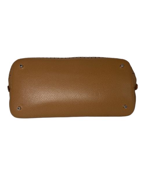 FURLA（フルラ）FURLA (フルラ) パンチング2WAYバッグ ブラウン サイズ:サイズ詳細参照の古着・服飾アイテム