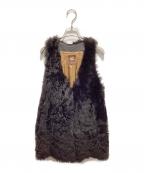 Cinquantaチンクワンタ）の古着「ロングファージレ」｜ブラック