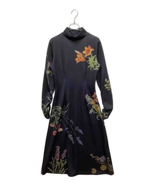 Ameri（アメリ）Ameri (アメリ) UND ANNABELLE LONG DRESS/アンナベルロングドレス ネイビー サイズ:Sの古着・服飾アイテム