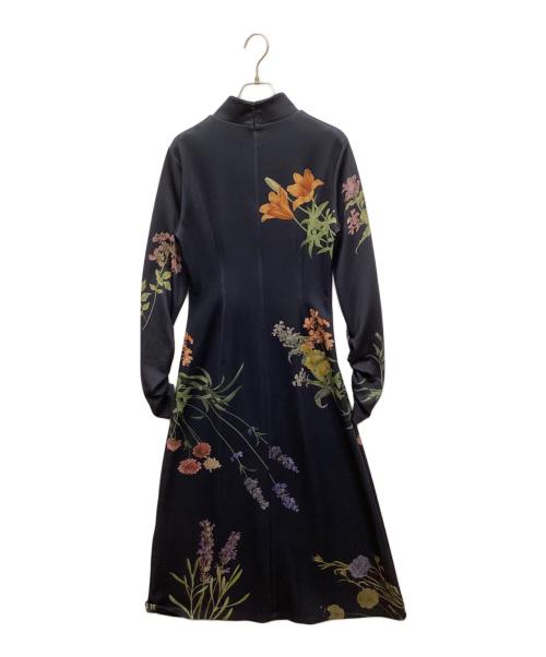 Ameri（アメリ）Ameri (アメリ) UND ANNABELLE LONG DRESS/アンナベルロングドレス ネイビー サイズ:Sの古着・服飾アイテム