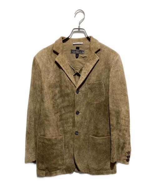 PONTENOVO（ポンテノバ）PONTENOVO (ポンテノバ) レザージャケット ベージュ サイズ:46の古着・服飾アイテム