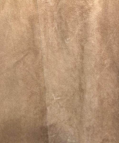 Y.Akamine（ワイアカミネ）Y.Akamine (ワイアカミネ) スウェードシャツジャケット ブラウン サイズ:48の古着・服飾アイテム