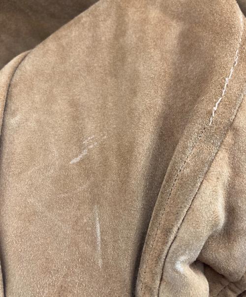 Y.Akamine（ワイアカミネ）Y.Akamine (ワイアカミネ) スウェードシャツジャケット ブラウン サイズ:48の古着・服飾アイテム