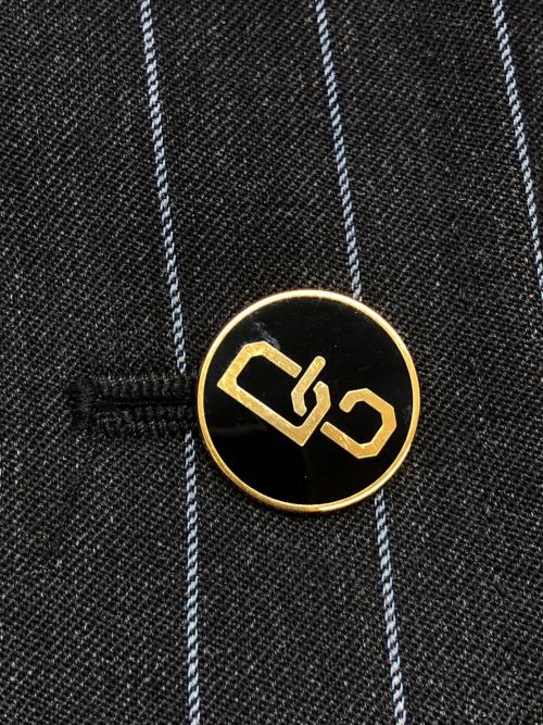 DOLCE & GABBANA（ドルチェ＆ガッバーナ）DOLCE & GABBANA (ドルチェ＆ガッバーナ) テーラードジャケット 裏地レオパード グレー サイズ:36の古着・服飾アイテム