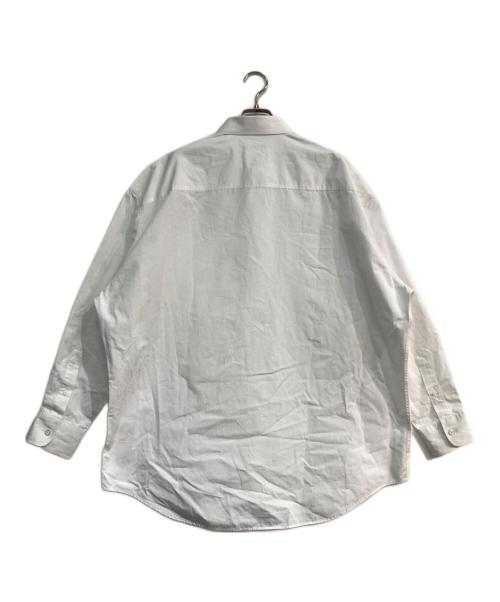 AMI Alexandre Mattiussi（アミアレクサンドルマテュッシ）AMI Alexandre Mattiussi (アミアレクサンドルマテュッシ) オーバーサイズシャツ ホワイト サイズ:Sの古着・服飾アイテム