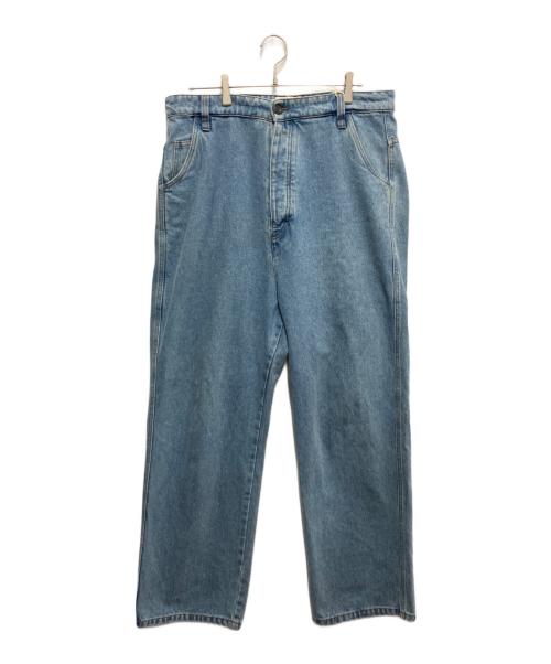 AMI Alexandre Mattiussi（アミアレクサンドルマテュッシ）AMI Alexandre Mattiussi (アミアレクサンドルマテュッシ) デニムパンツ インディゴ サイズ:86cm (W34)の古着・服飾アイテム