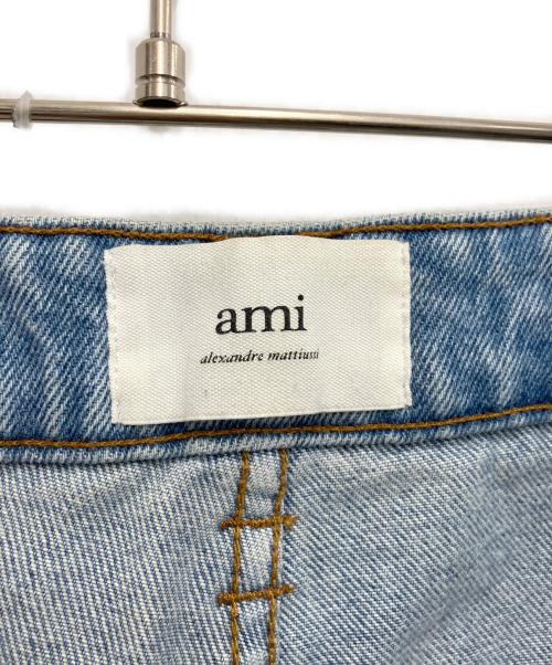 AMI Alexandre Mattiussi（アミアレクサンドルマテュッシ）AMI Alexandre Mattiussi (アミアレクサンドルマテュッシ) デニムパンツ インディゴ サイズ:86cm (W34)の古着・服飾アイテム