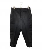 AMI Alexandre Mattiussiアミアレクサンドルマテュッシ）の古着「テーパードパンツ」｜ブラック