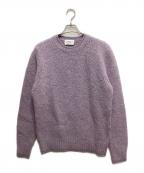 AMI Alexandre Mattiussiアミアレクサンドルマテュッシ）の古着「BRUSHED CREWNECK SWEATER」｜ラベンダー