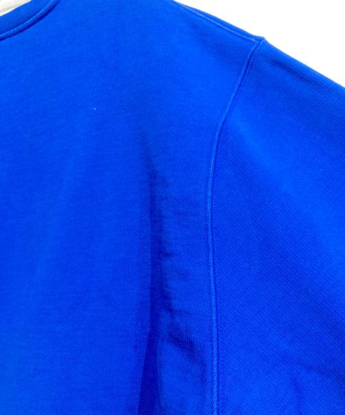 AMI Alexandre Mattiussi（アミアレクサンドルマテュッシ）AMI Alexandre Mattiussi (アミアレクサンドルマテュッシ) ハートロゴクルーネックスウェットシャツ　A21HJ028.747 ブルー サイズ:Mの古着・服飾アイテム