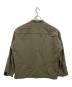 N.HOOLYWOOD (エヌ ハリウッド) スタンドカラーナイロンシャツ カーキ サイズ:38：5000円