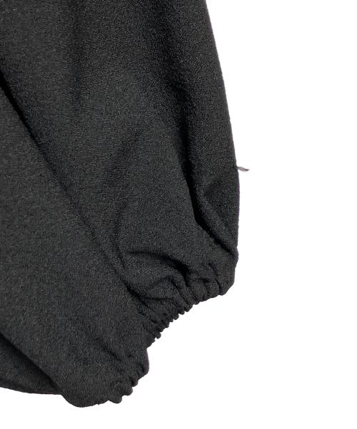 GANNI（ガニー）GANNI (ガニー) パフスリーブ ラップワンピース ブラック サイズ:32の古着・服飾アイテム
