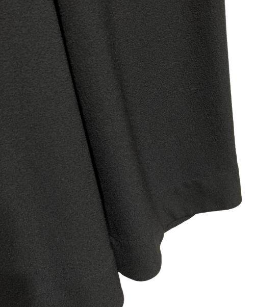 GANNI（ガニー）GANNI (ガニー) パフスリーブ ラップワンピース ブラック サイズ:32の古着・服飾アイテム