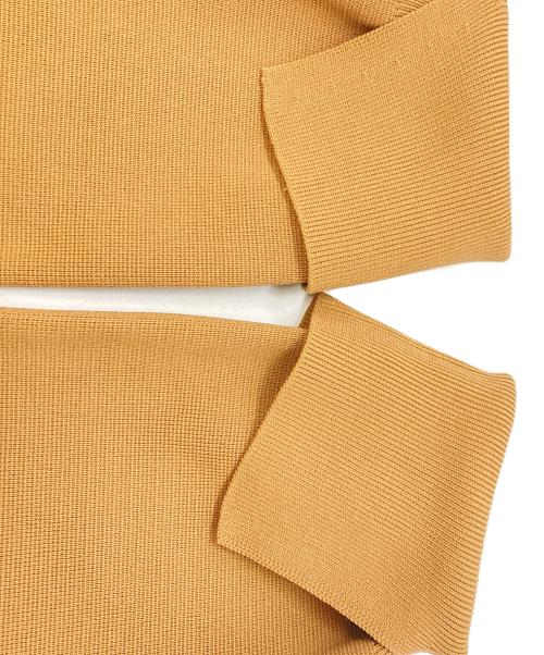 ARPEGE STORY（アルページュストーリー）Arpege story (アルページュストーリー) 金ボタンニットジャケット ライトブラウン サイズ:2の古着・服飾アイテム