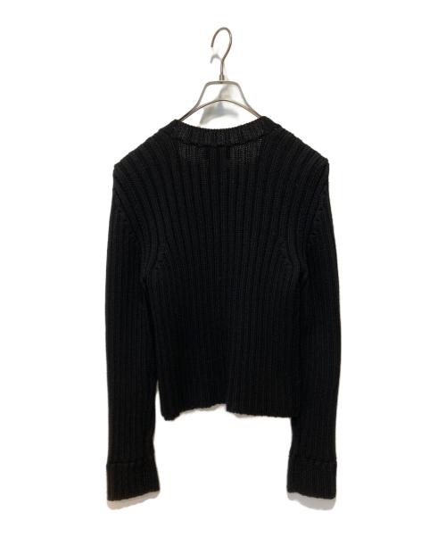 FENDI（フェンディ）FENDI (フェンディ) ニットジャケット ブラック サイズ:44の古着・服飾アイテム