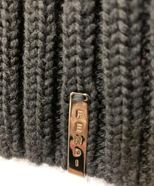 FENDI（フェンディ）FENDI (フェンディ) ニットジャケット ブラック サイズ:44の古着・服飾アイテム