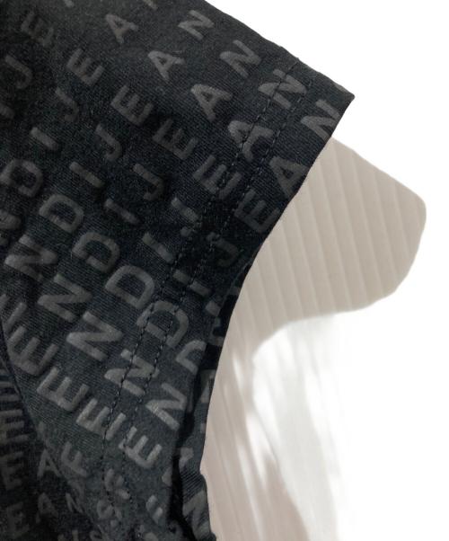FENDI JEANS（フェンディ ジーンズ）FENDI jeans (フェンディ ジーンズ) ボトルネックカットソー ブラック サイズ:38の古着・服飾アイテム