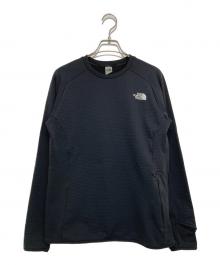 THE NORTH FACE（ザ ノース フェイス）の古着「Thermal Versa Grid Crew」｜ブラック