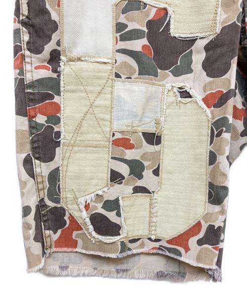 Denim & Supply Ralph Lauren（デニム＆サプライ ラルフローレン）Denim & Supply Ralph Lauren (デニム＆サプライ ラルフローレン) ハンターカモナンバリングショーツ ベージュ サイズ:83.5ｃｍ（W33）の古着・服飾アイテム