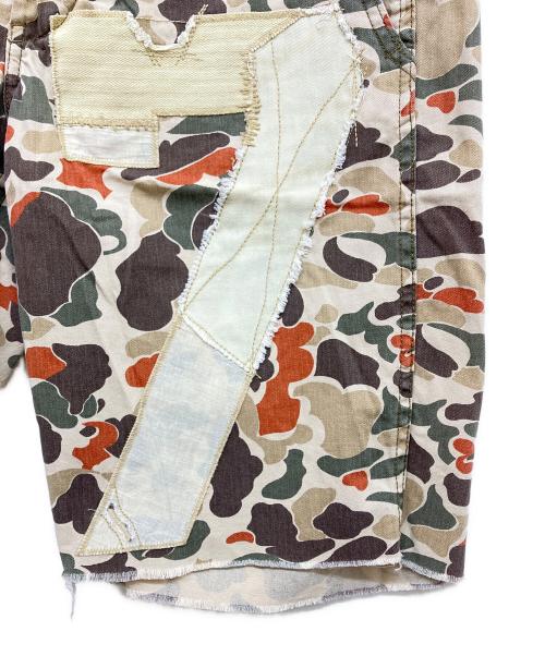 Denim & Supply Ralph Lauren（デニム＆サプライ ラルフローレン）Denim & Supply Ralph Lauren (デニム＆サプライ ラルフローレン) ハンターカモナンバリングショーツ ベージュ サイズ:83.5ｃｍ（W33）の古着・服飾アイテム