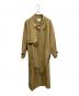 MIESROHE（ミースロエ）の古着「ドルマンステンカラーコート」｜ベージュ