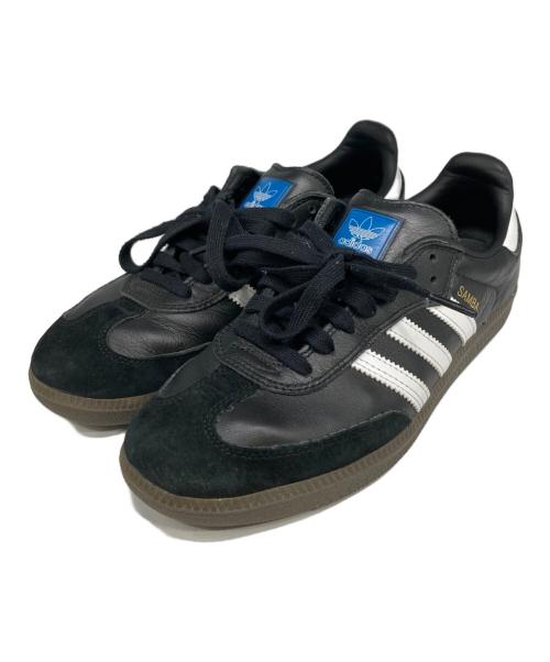 adidas（アディダス）adidas (アディダス) SAMBA ブラック サイズ:24.5㎝の古着・服飾アイテム