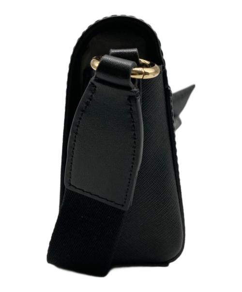 MICHAEL KORS（マイケル・コース）MICHAEL KORS (マイケル・コース) ショルダーバッグ ブラックの古着・服飾アイテム