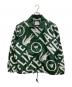 LACOSTE（ラコステ）の古着「総柄コーチジャケット」｜グリーン