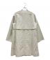GALERIE VIE (ギャルリーヴィー) ドライコットンツイルノーカラーコート ベージュ サイズ:SIZE 36：8000円