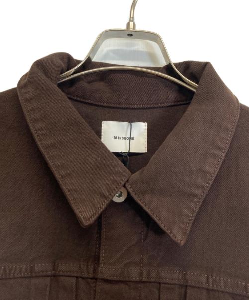 MIESROHE（ミースロエ）MIESROHE (ミースロエ) オーバーサイズデニムカバーオール ブラウン サイズ:1の古着・服飾アイテム