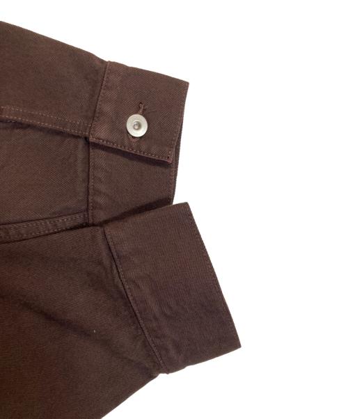 MIESROHE（ミースロエ）MIESROHE (ミースロエ) オーバーサイズデニムカバーオール ブラウン サイズ:1の古着・服飾アイテム