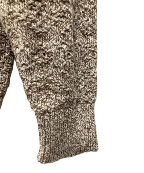 BROOKS BROTHERS（ブルックスブラザーズ）BROOKS BROTHERS (ブルックスブラザーズ) コットンフェアアイルクルーネックセーター ベージュ サイズ:Sの古着・服飾アイテム