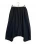 LIMI feu（リミフゥ）の古着「ウールサルエルパンツ」｜ブラック