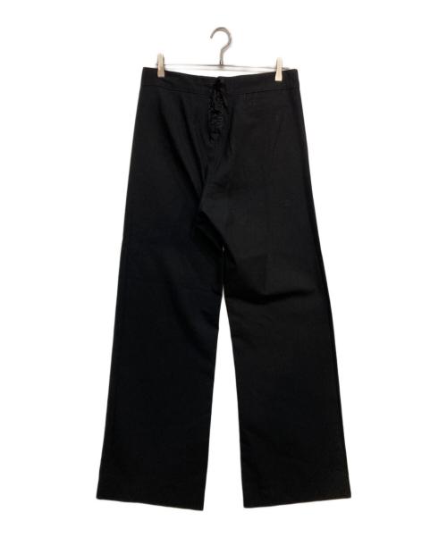 U'S NAVY（アメリカ海軍）U'S NAVY (アメリカ海軍) ウールセーラーパンツ ブラック サイズ:34Lの古着・服飾アイテム