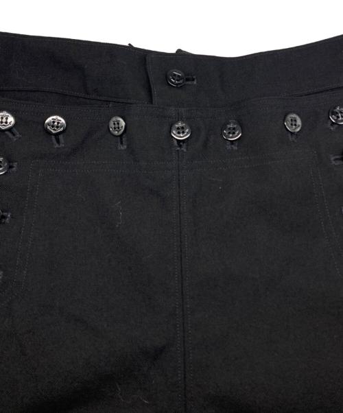 U'S NAVY（アメリカ海軍）U'S NAVY (アメリカ海軍) ウールセーラーパンツ ブラック サイズ:34Lの古着・服飾アイテム