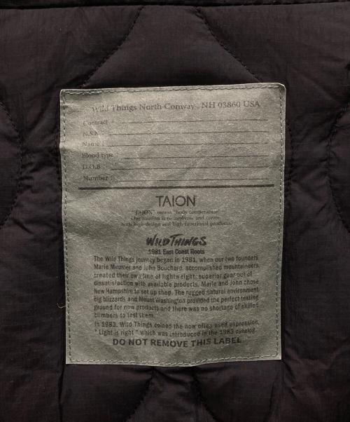 WILD THINGS（ワイルドシングス）WILD THINGS (ワイルドシングス) TAION (タイオン) JOURNAL STANDARD relume (ジャーナルスタンダード レリューム) 別注 HAPPY JKT ブラック サイズ:Sの古着・服飾アイテム