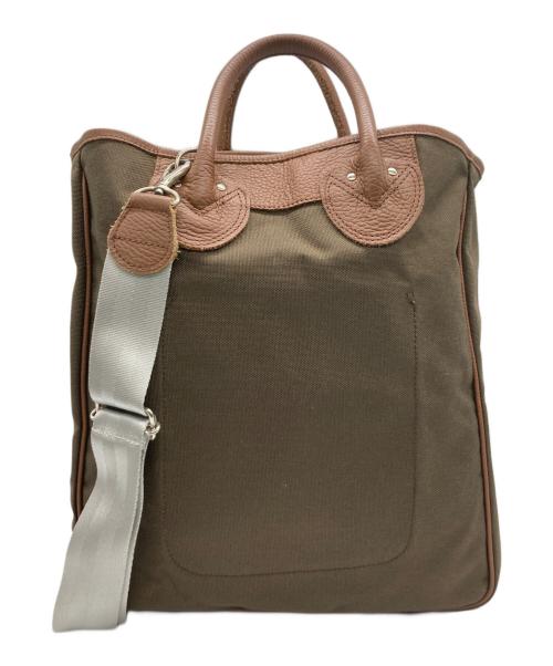 YOUNG & OLSEN The DRYGOODS STORE（ヤングアンドオルセン ザ ドライグッズストア）YOUNG & OLSEN The DRYGOODS STORE (ヤングアンドオルセン ザ ドライグッズストア) OUTDOOR (アウトドア) 2WAYショルダーバッグ オリーブの古着・服飾アイテム