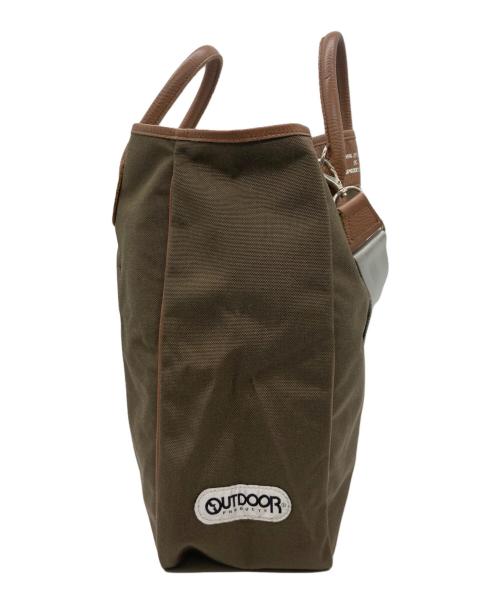 YOUNG & OLSEN The DRYGOODS STORE（ヤングアンドオルセン ザ ドライグッズストア）YOUNG & OLSEN The DRYGOODS STORE (ヤングアンドオルセン ザ ドライグッズストア) OUTDOOR (アウトドア) 2WAYショルダーバッグ オリーブの古着・服飾アイテム