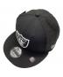 New Era（ニューエラ）の古着「RAIDERS キャップ」｜ブラック