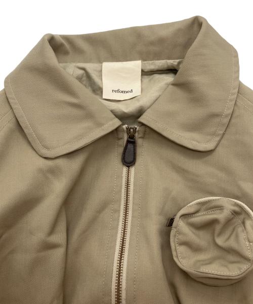 refomed（リフォメッド）refomed (リフォメッド) COIN PURSE JACKET ベージュ サイズ:1の古着・服飾アイテム