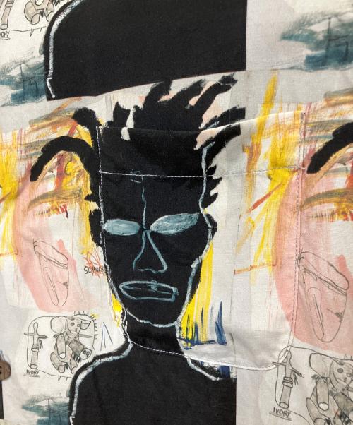 WACKO MARIA（ワコマリア）WACKO MARIA (ワコマリア) Jean-Michel Basquiat (ジャン ミシェル バスキア) ハワイアンシャツ ホワイト サイズ:Mの古着・服飾アイテム