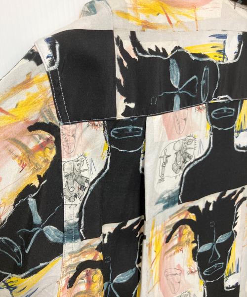 WACKO MARIA（ワコマリア）WACKO MARIA (ワコマリア) Jean-Michel Basquiat (ジャン ミシェル バスキア) ハワイアンシャツ ホワイト サイズ:Mの古着・服飾アイテム