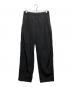 ATON（エイトン）の古着「別注 TAILORED EASY PANTS」｜ブラック