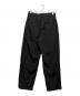 ATON (エイトン) BEAUTY&YOUTH (ビューティーアンドユース) 別注 TAILORED EASY PANTS ブラック サイズ:6：14000円