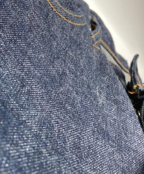 BLUE WORK（ブルーワーク）BLUE WORK (ブルーワーク) 13.5オンスデニム 5ポケットワイドパンツ インディゴ サイズ:32の古着・服飾アイテム